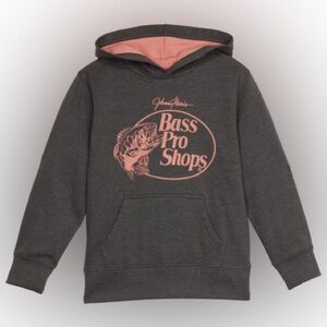 Bass Pro Shops Original Logo Long-Sleeve Hoodie Size Small #1922